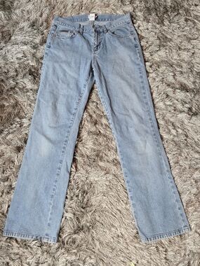 Vintage 90s Calvin Klein Jeans Light Blue Straight-Leg Jeans